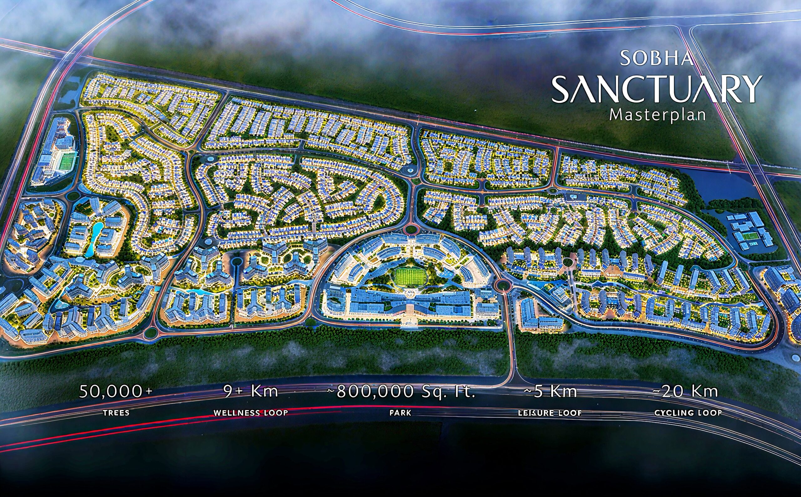 Sobha Sanctuary Master Plan