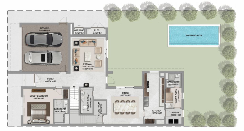 Twin Villa Plan